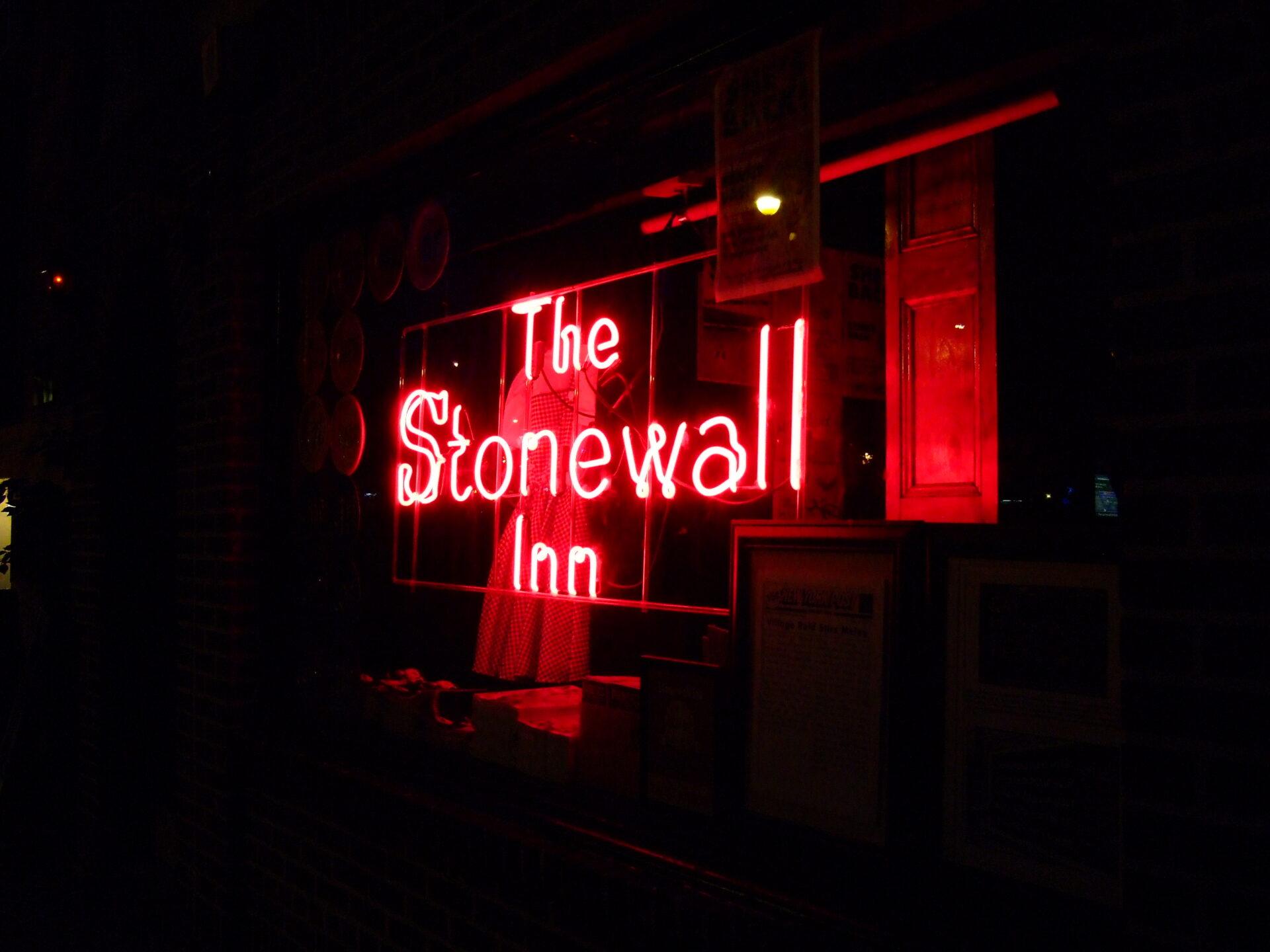 stonewall inn sign